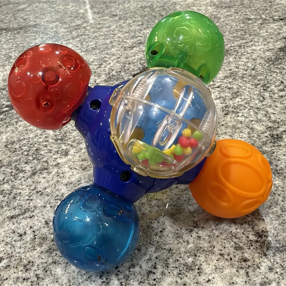 2002 Mattel Sesame Street Magic Sounds Molecule Interactive Sensory Toy *READ*